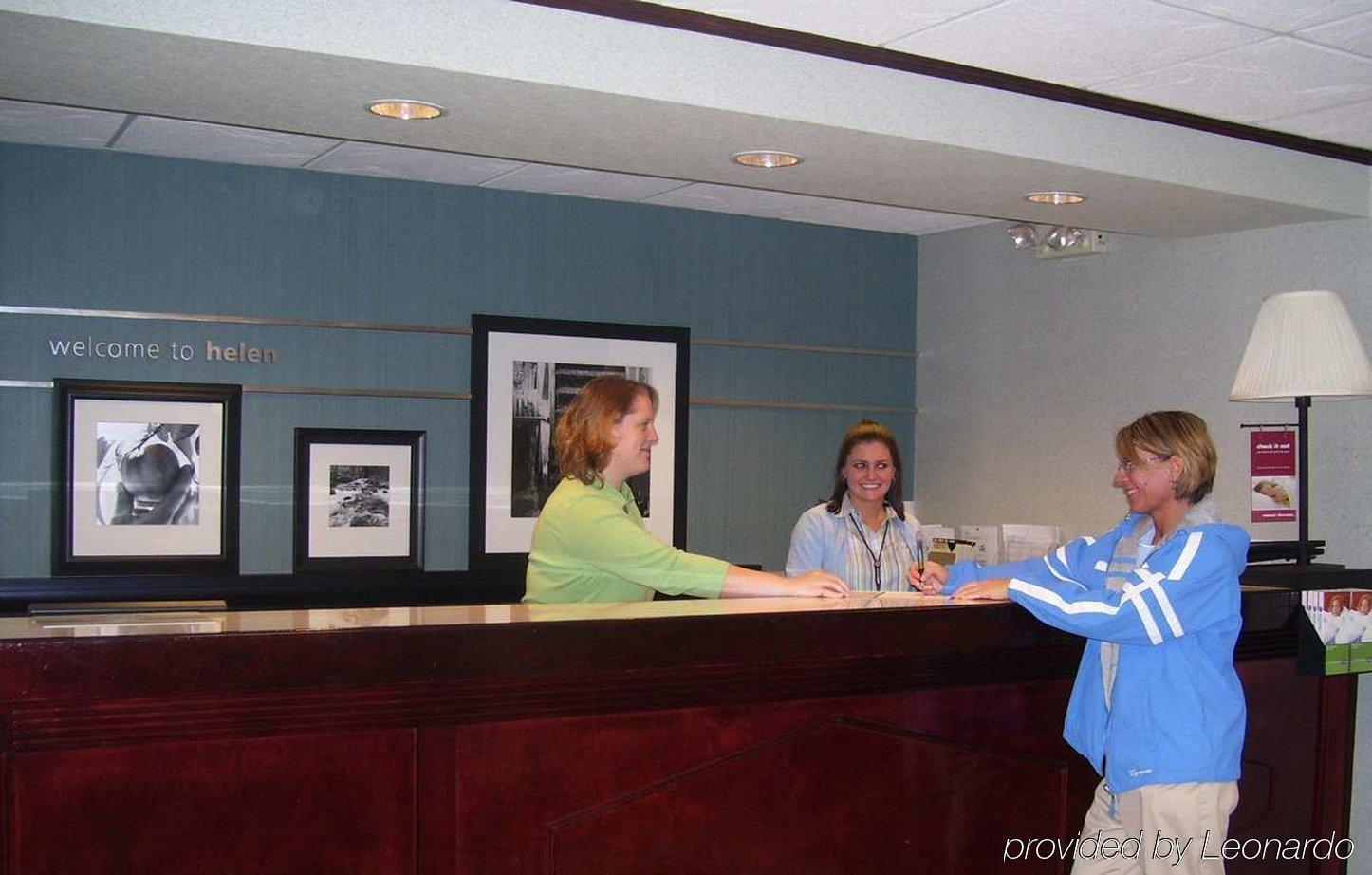 Hampton Inn Helen Interiør bilde